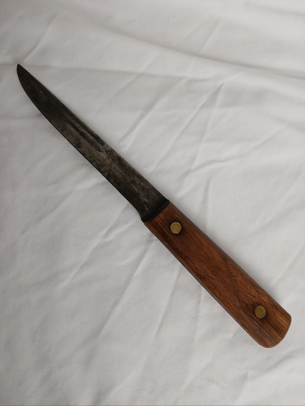 Vintage The Ontario Knife Co Old Hickory Tru-edge 6 inch Boning Utility Knife